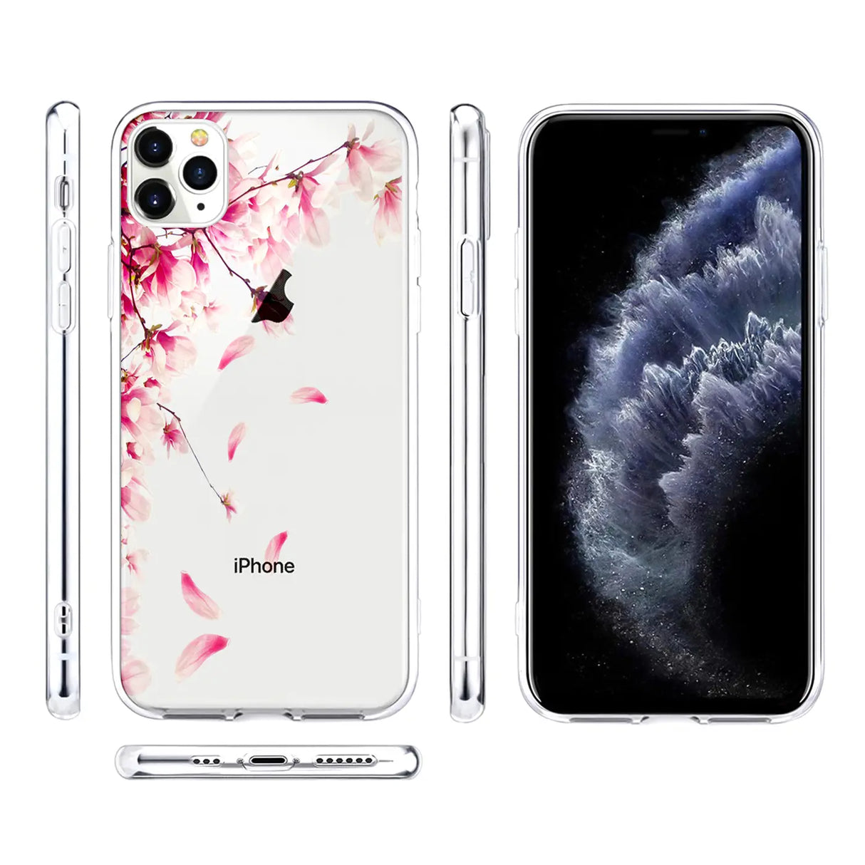 iPhone 11 Pro Max Handyhülle mit buntem Motiv, große Auswahl
