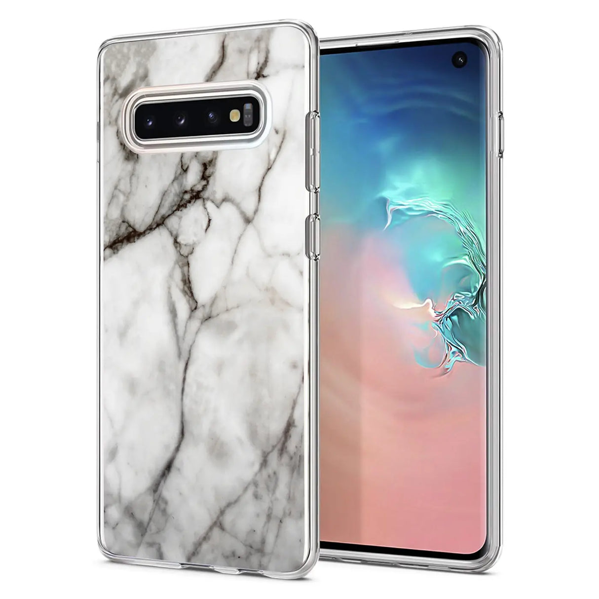 Samsung Galaxy S10 Handyhülle mit buntem Motiv, große Auswahl
