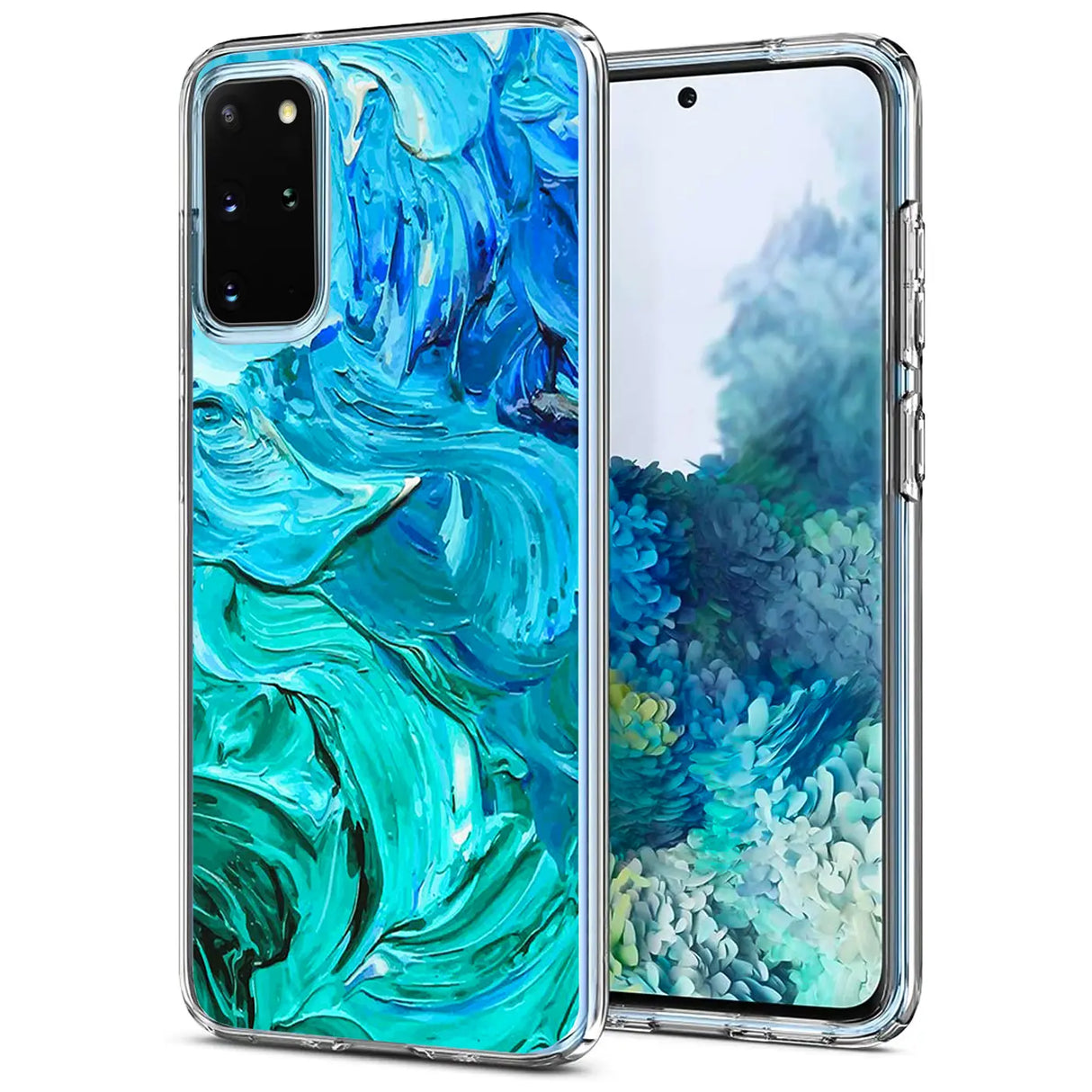 Samsung Galaxy S20 Plus Handyhülle mit buntem Motiv, große Auswahl