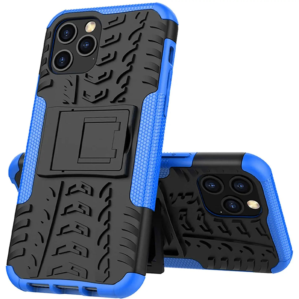 Sturzsichere, robuste Outdoor Handyhülle für iPhone 12 Pro Max in Blau