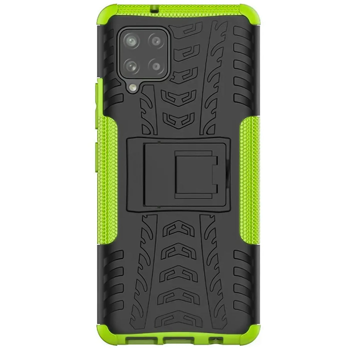 Sturzsichere, robuste Outdoor Handyhülle für Samsung Galaxy A22 4G / M32 / M22 in Grün