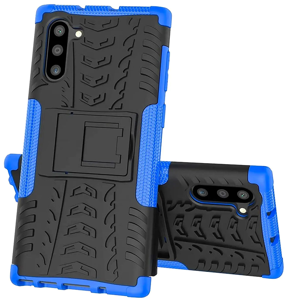 Sturzsichere, robuste Outdoor Handyhülle für Samsung Galaxy Note 10 in Blau