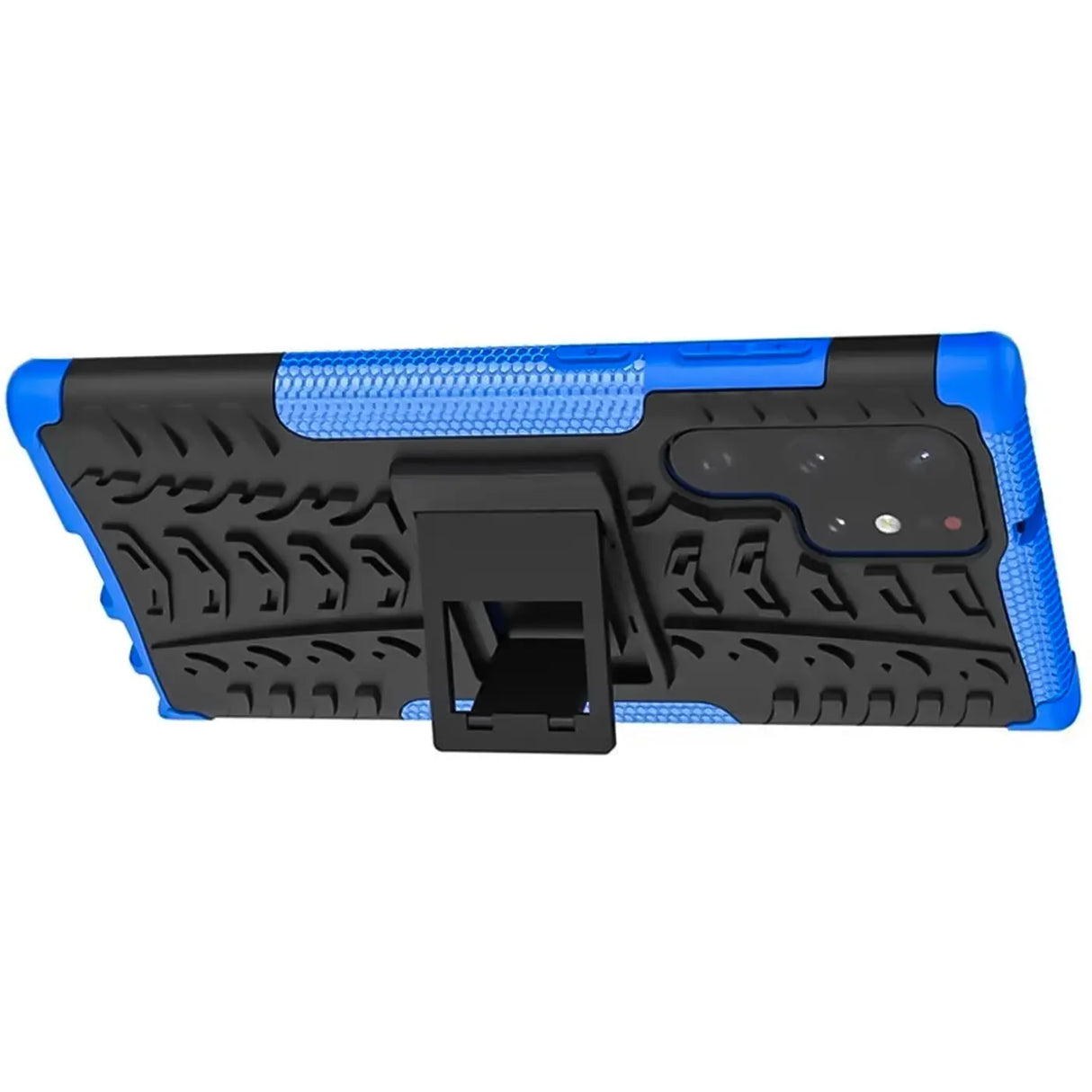 Sturzsichere, robuste Outdoor Handyhülle für Samsung Galaxy S22 Ultra in Blau
