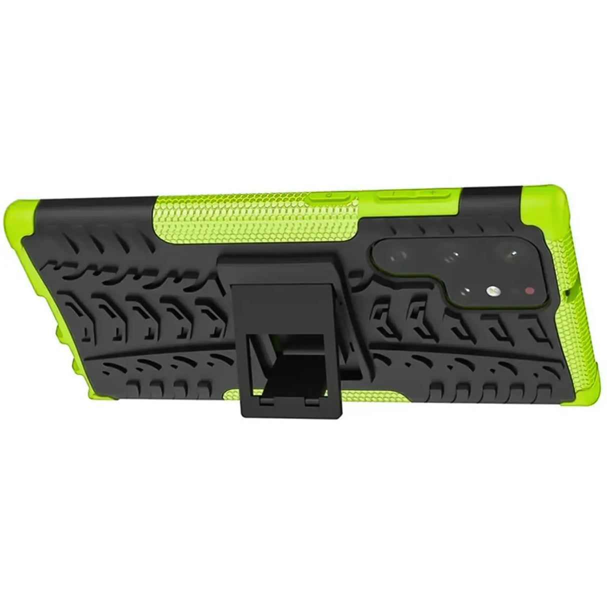 Sturzsichere, robuste Outdoor Handyhülle für Samsung Galaxy S22 Ultra in Grün