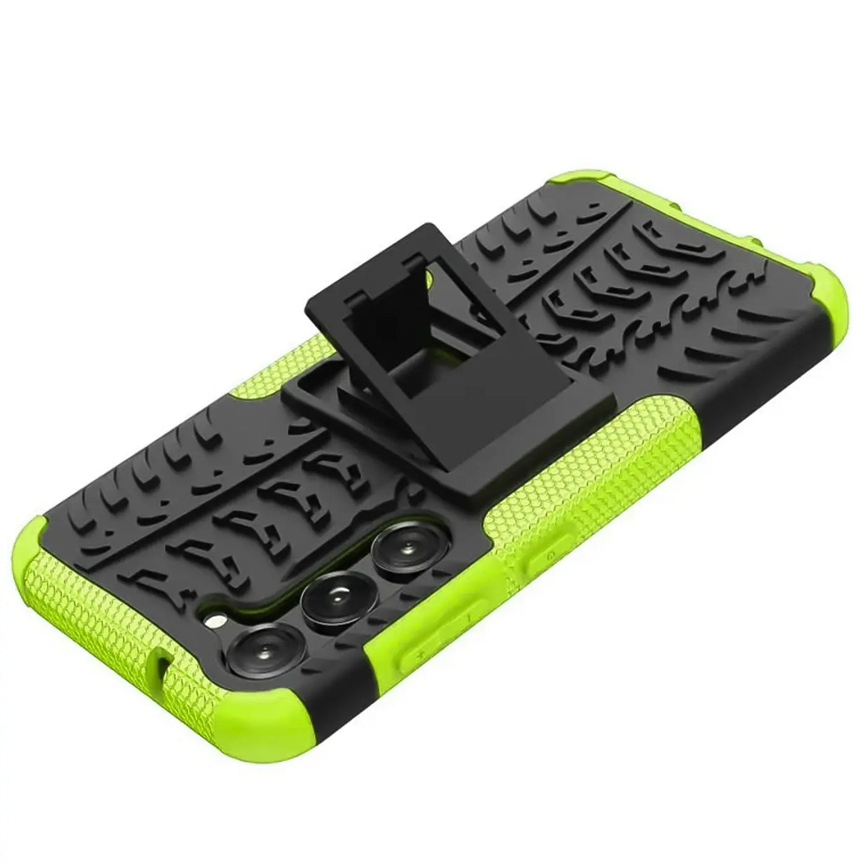 Sturzsichere, robuste Outdoor Handyhülle für Samsung Galaxy S23 Plus in Grün