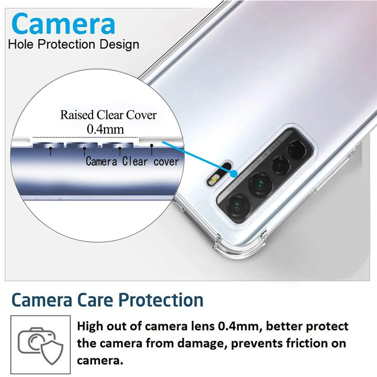 iPhone 11 Pro Max Klapphülle in Transparent mit Kartenfächern und Schutz