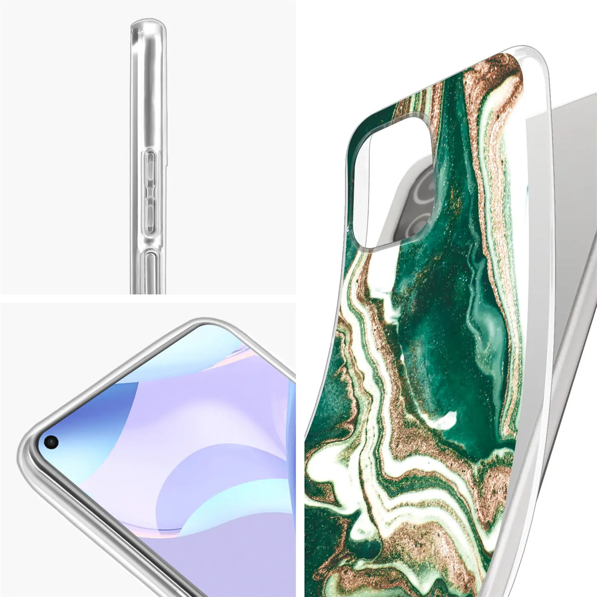 Edel designte Luxus Marmor Handyhülle für Xiaomi Mi 11 Lite 4G/5G