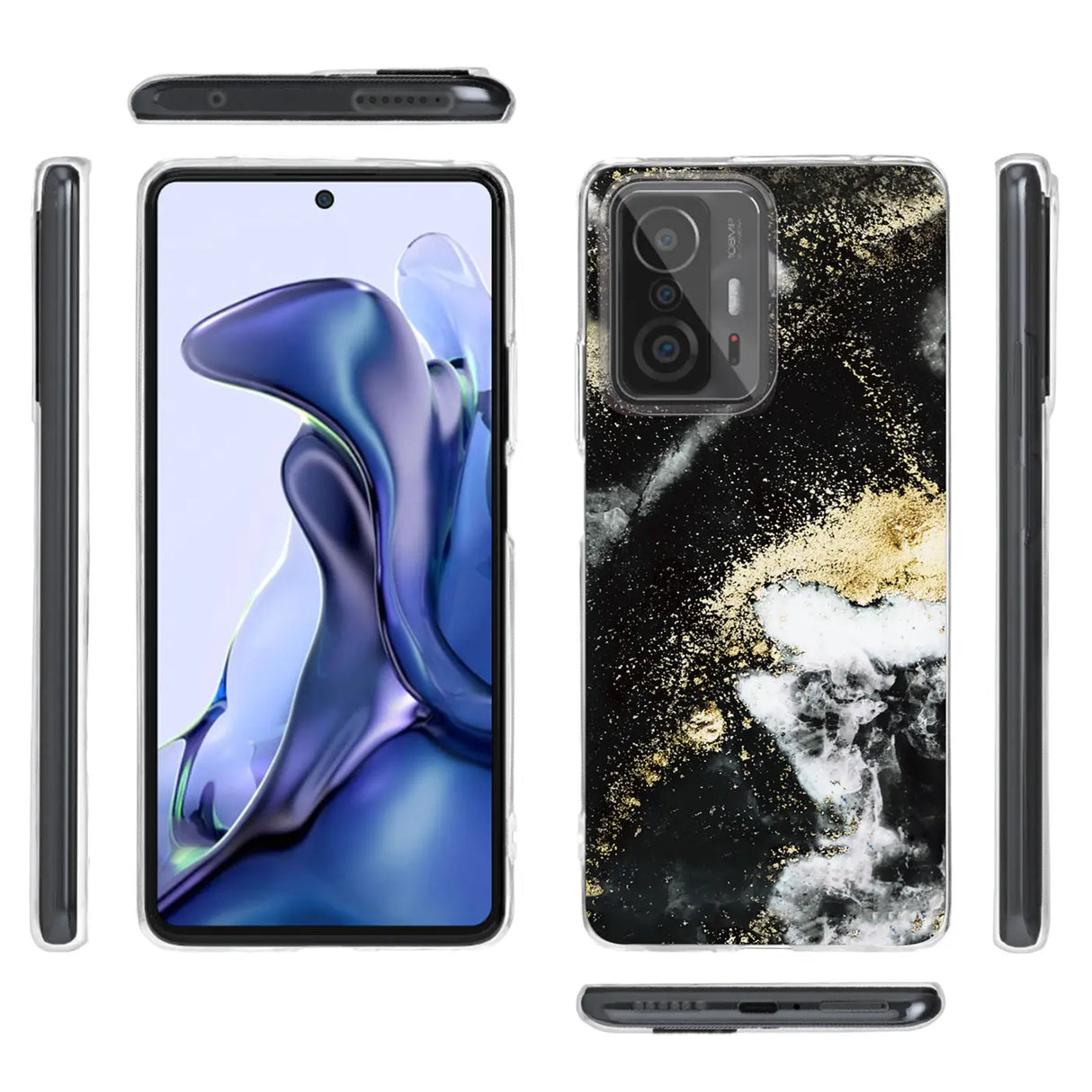 Edel designte Luxus Marmor Handyhülle für Xiaomi Mi 11T / Mi 11T Pro