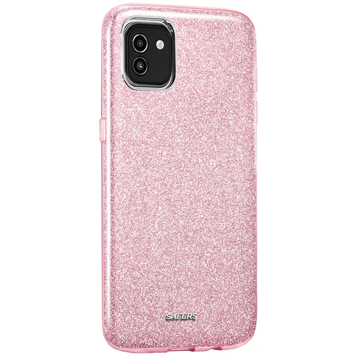 Glitzer Handyhülle aus TPU für Samsung Galaxy A03 in Rosegold