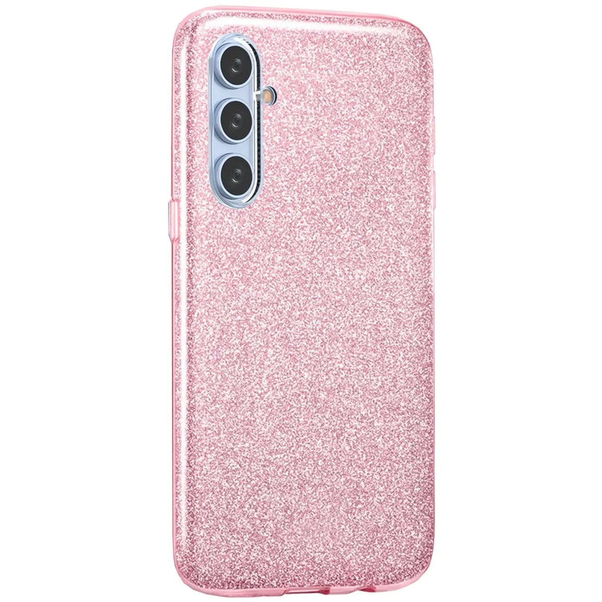 Glitzer Handyhülle aus TPU für Samsung Galaxy A14 4G / 5G in Rosegold