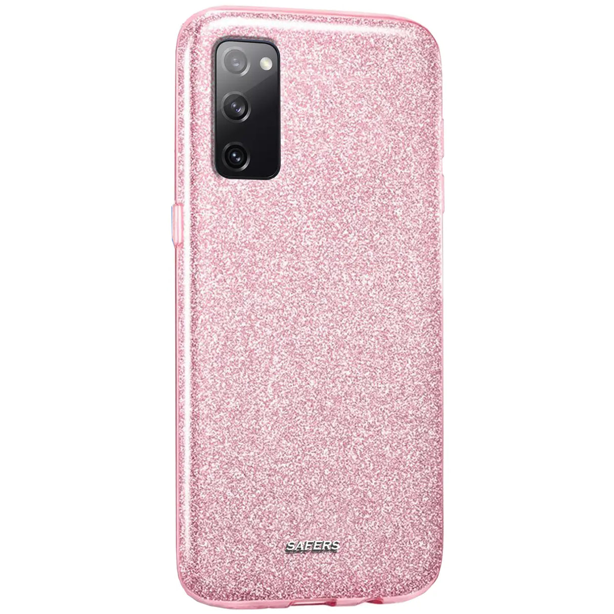 Glitzer Handyhülle aus TPU für Samsung Galaxy S20 in Rosegold