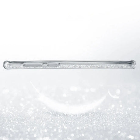 Glitzer Handyhülle aus TPU für Samsung Galaxy S20 Ultra in Silber