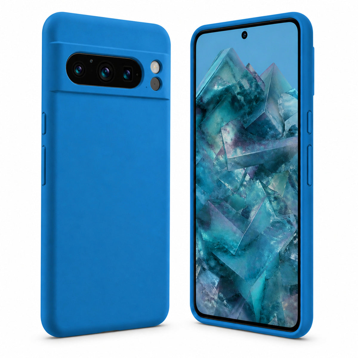 Google Pixel 8 Pro - Silikon Hülle Soft-Touch