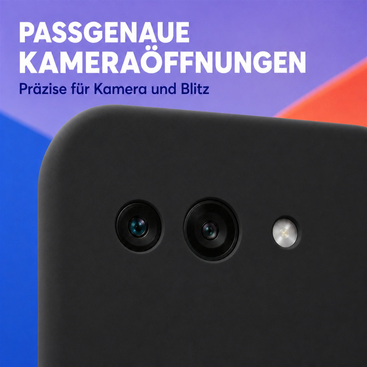Google Pixel 9A Silicone Pro Silikon Hülle Schwarz – Detailansicht 2
