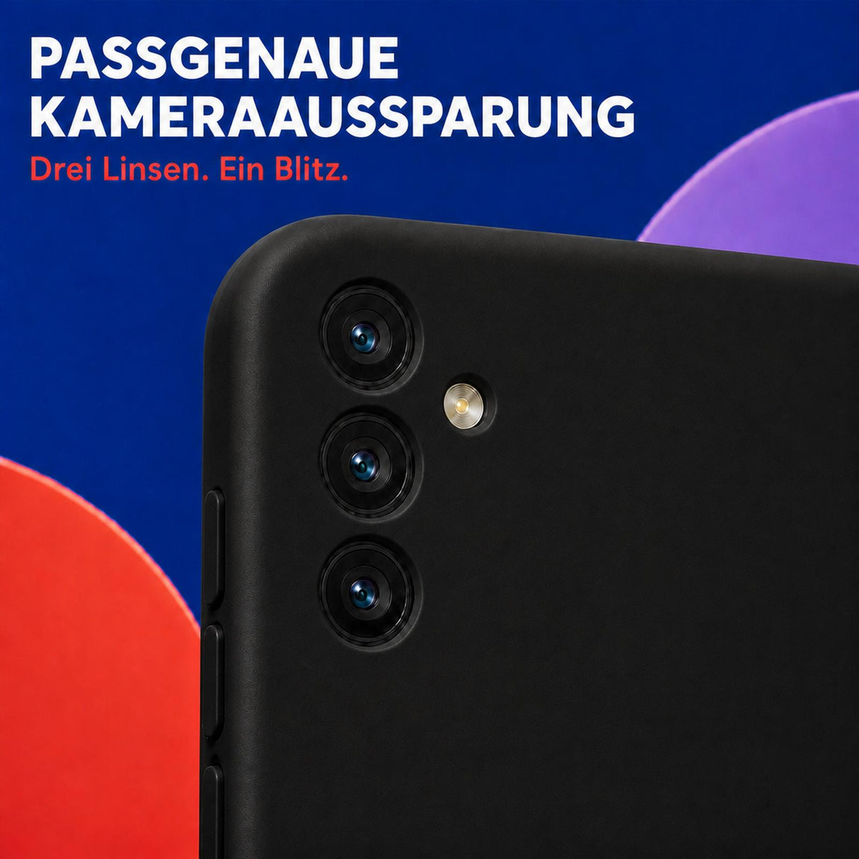 Samsung Galaxy A24 5G - Silikon Hülle Soft-Touch Schwarz