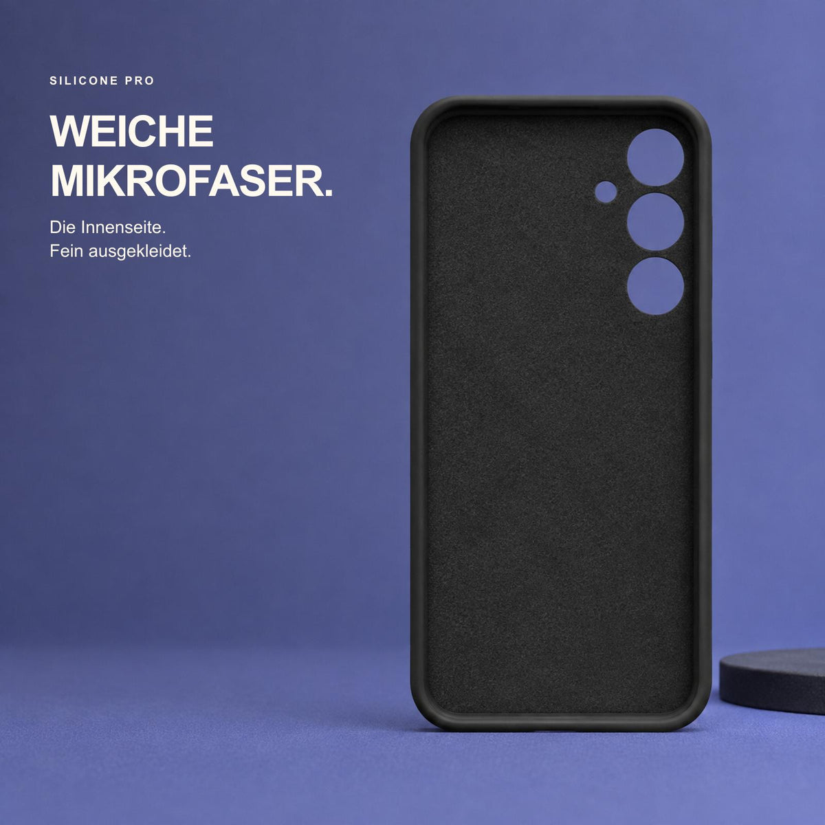 Samsung Galaxy A56 5G - Silikon Hülle Soft-Touch Schwarz