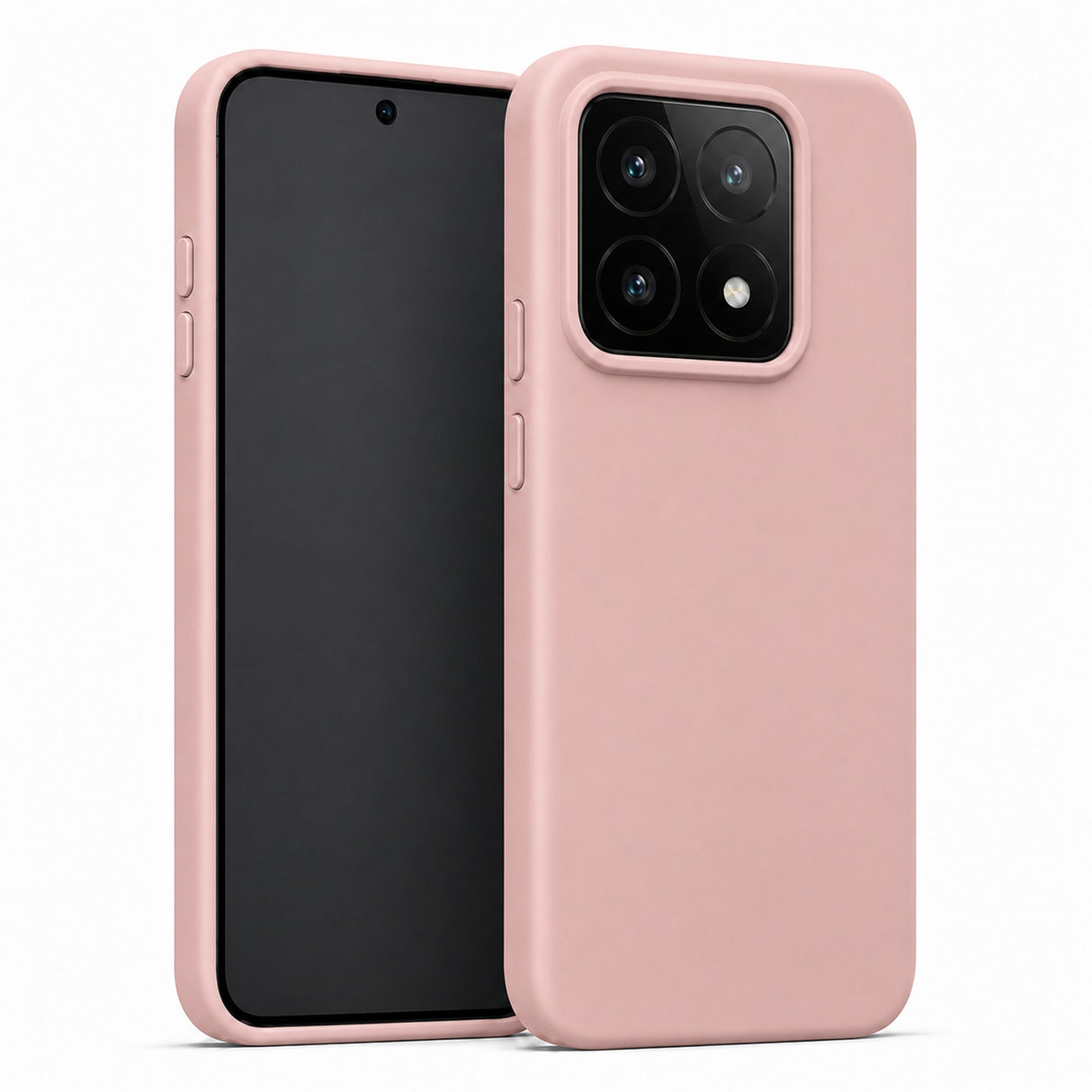 Xiaomi 14 Silicone Pro Silikon Hülle in Altrosa – Produktansicht