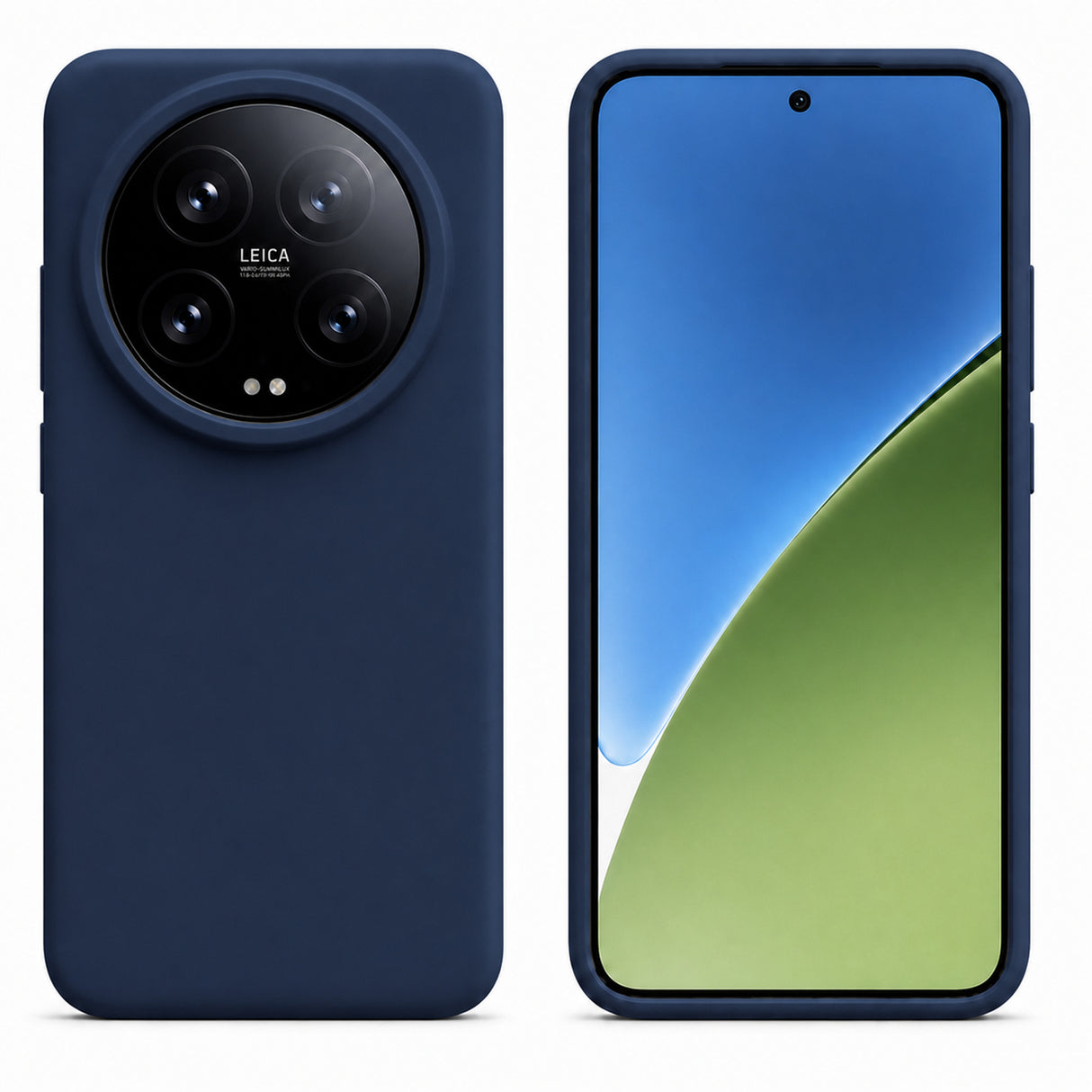 Xiaomi 15 Ultra Silicone Pro Silikon Hülle in Marineblau – Produktansicht