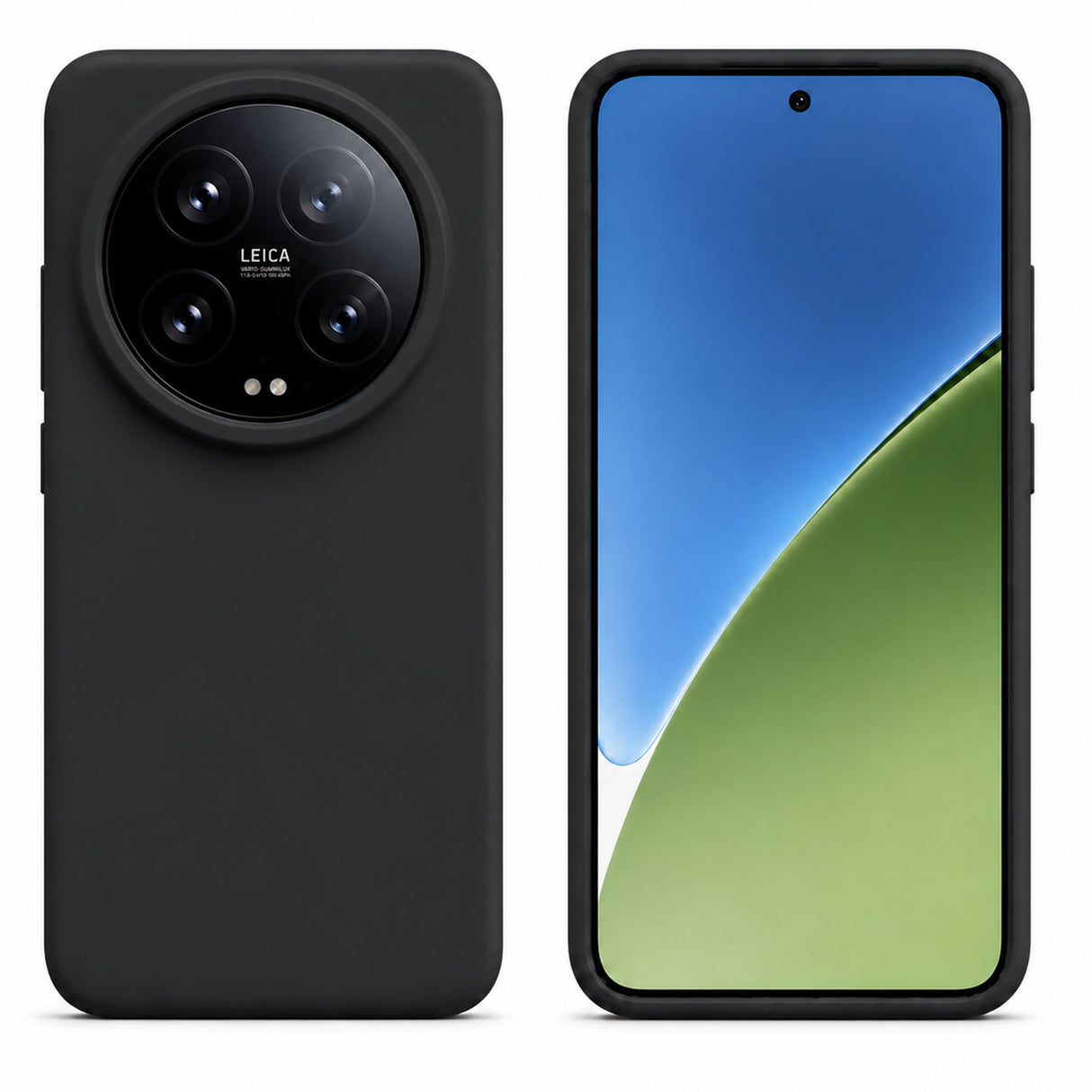 Xiaomi 15 Ultra Silicone Pro Silikon Hülle in Schwarz – Produktansicht