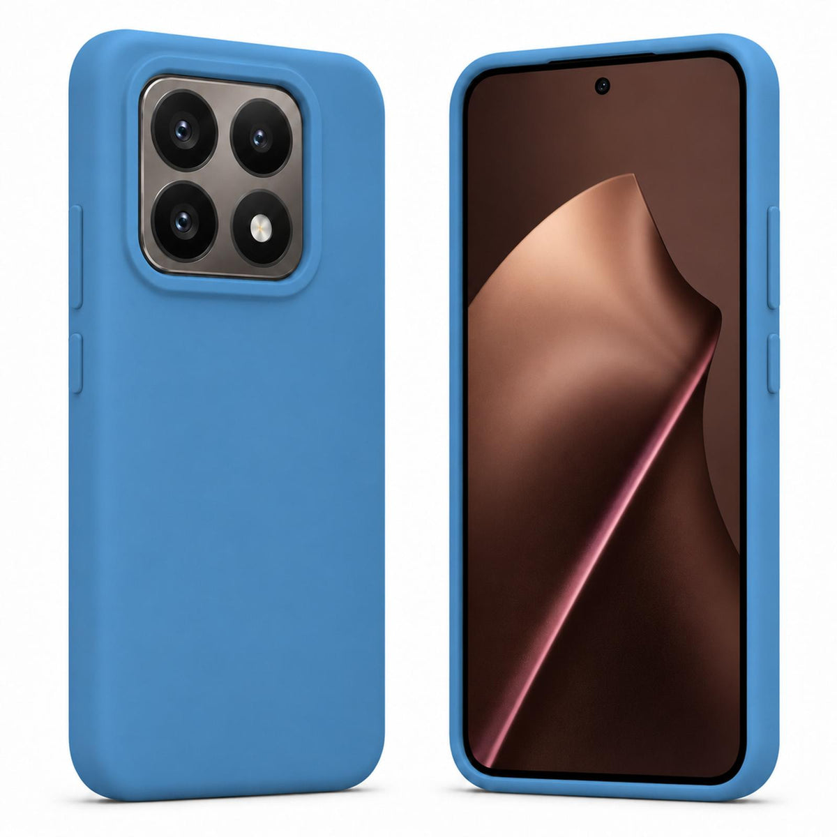 Xiaomi 15T Silicone Pro Silikon Hülle in Marineblau – Produktansicht