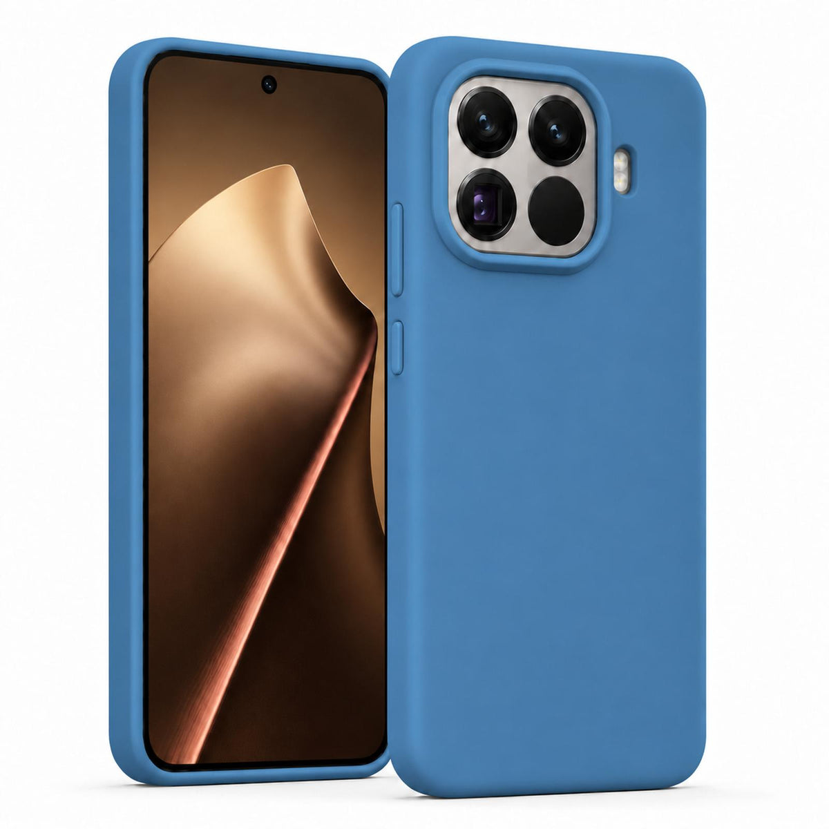 Xiaomi 15T Pro Silicone Pro Silikon Hülle in Marineblau – Produktansicht
