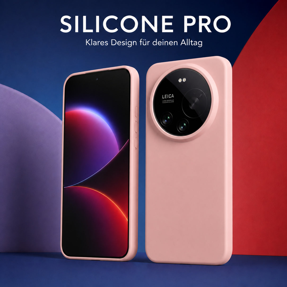 Xiaomi 17 Ultra Silicone Pro Silikon Hülle Altrosa – Detailansicht 5