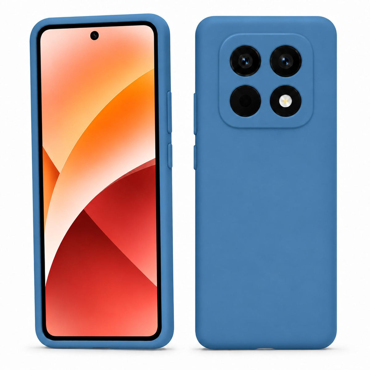 Xiaomi Redmi Note 15 4G / 5G Silicone Pro Silikon Hülle in Marineblau – Produktansicht