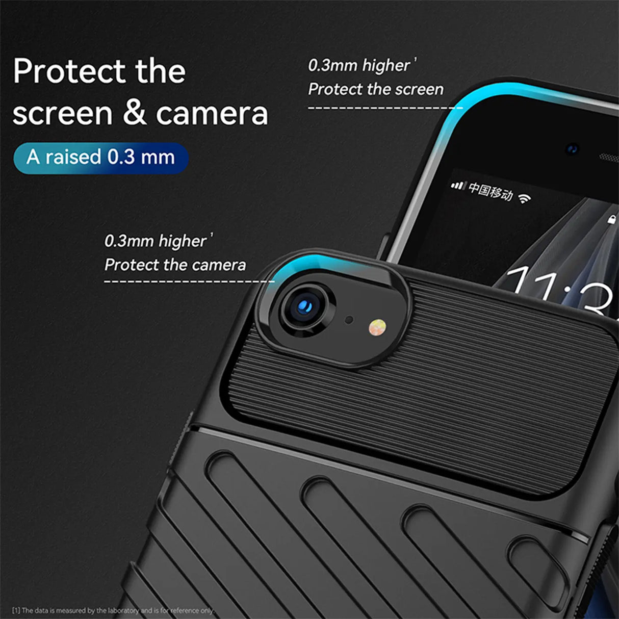 Stoßfeste und stylische robuste Handyhülle für iPhone 7 / 8 / SE 2 / SE 3