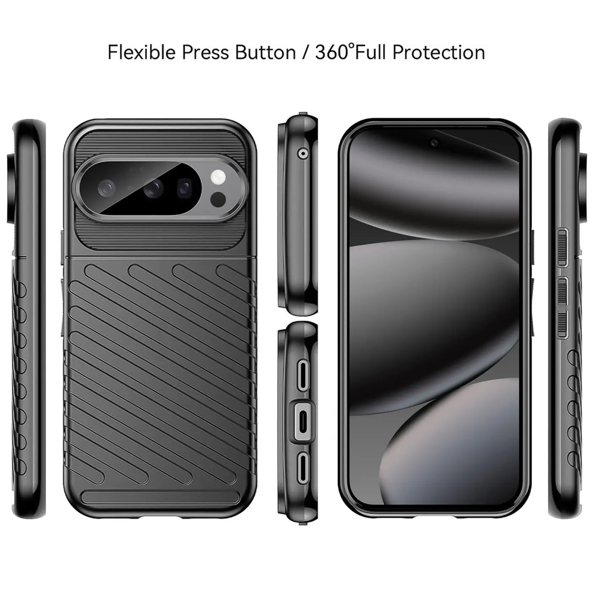 Stoßfeste und stylische robuste Handyhülle für Google Pixel 10 Pro