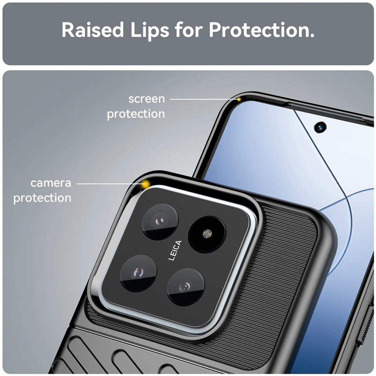 Stoßfeste und stylische robuste Handyhülle für Xiaomi 14