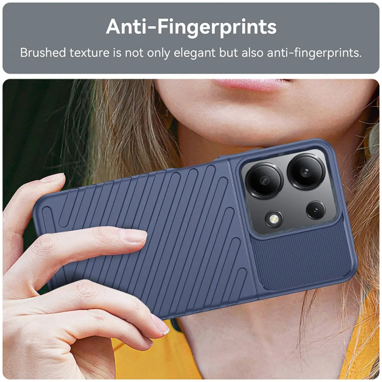 Stoßfeste und stylische robuste Handyhülle für Xiaomi Redmi Note 13 4G