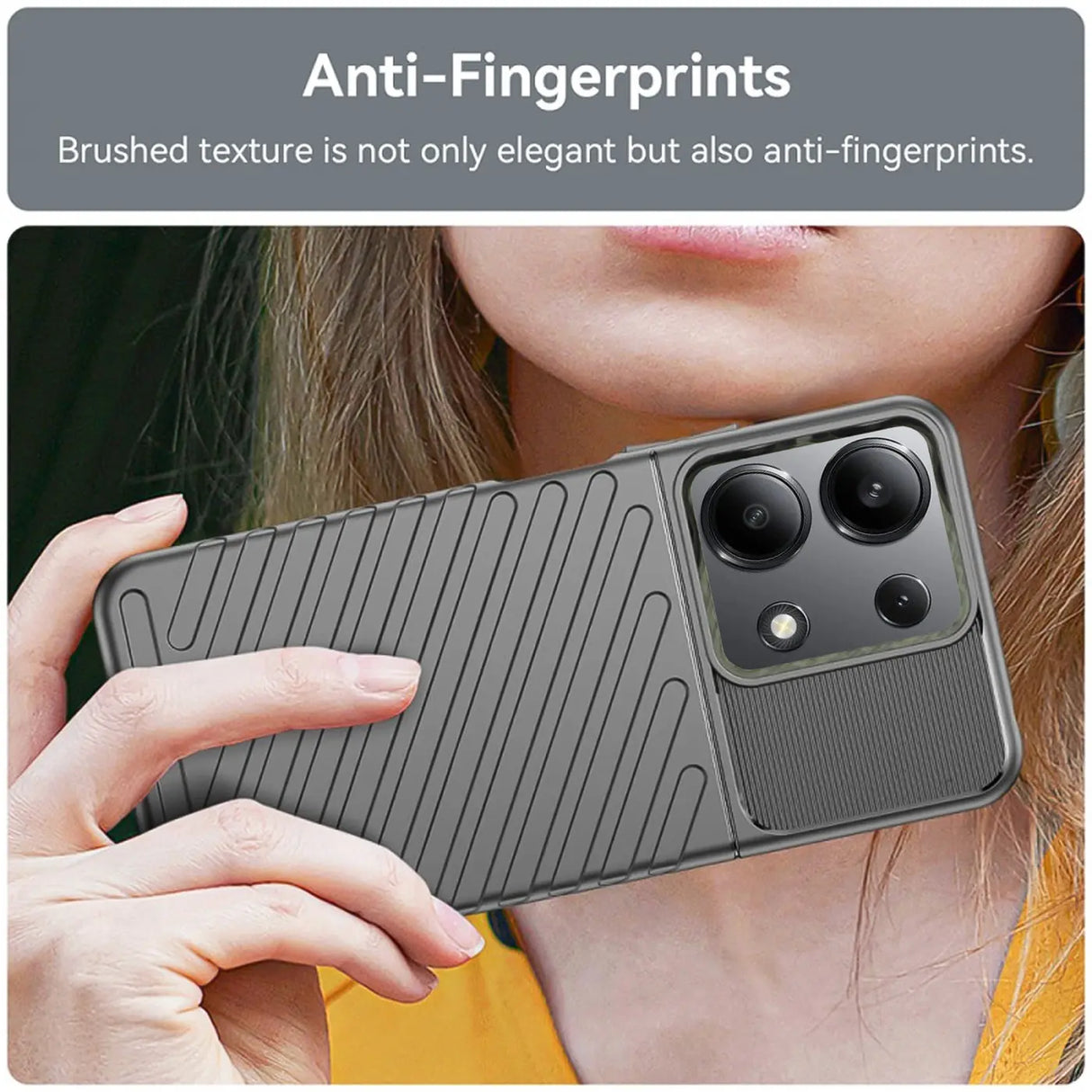 Stoßfeste und stylische robuste Handyhülle für Xiaomi Redmi Note 13 4G