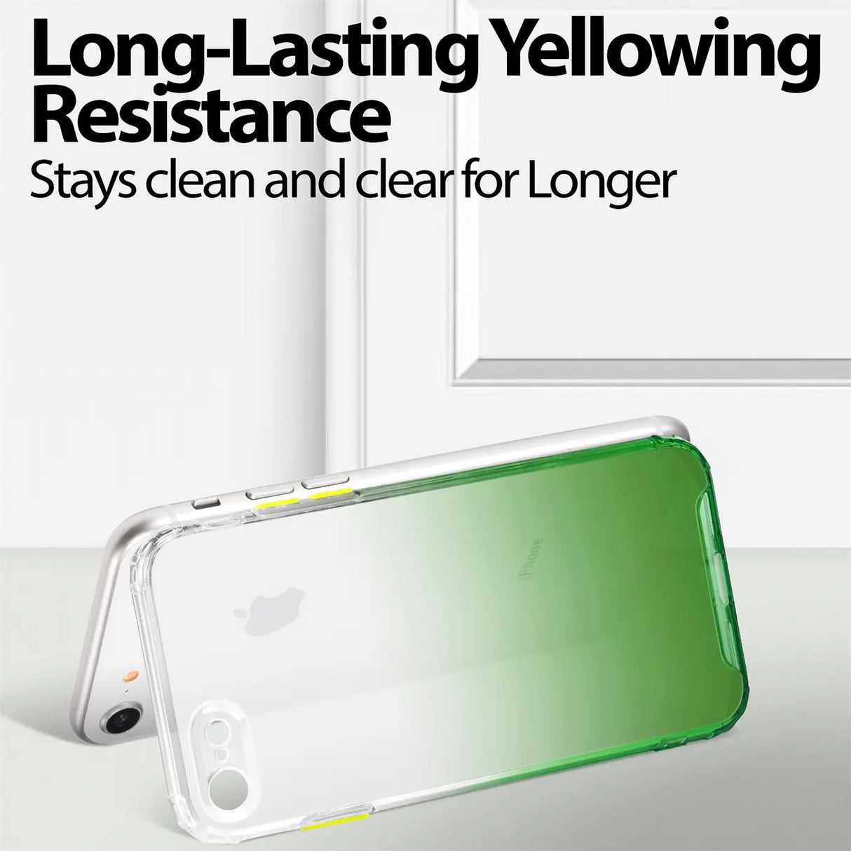 Schlanke und stoßfeste Gradient Handyhülle für iPhone 7 / 8 / SE 2 / SE 3 in Grün