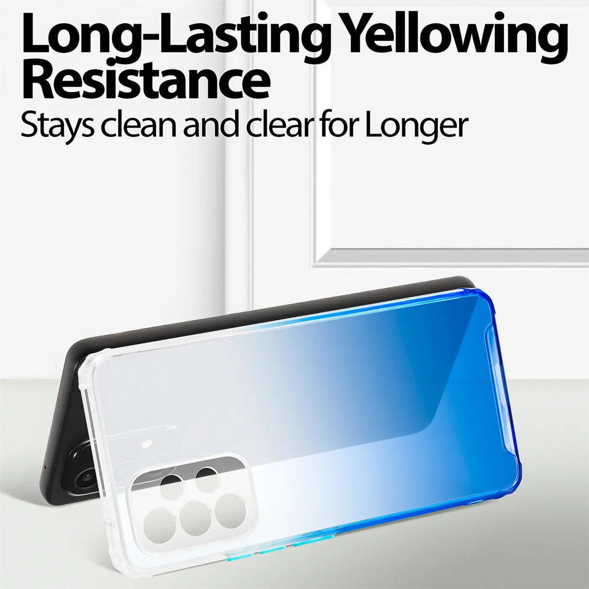 Schlanke und stoßfeste Gradient Handyhülle für Samsung Galaxy A53 5G in Blau