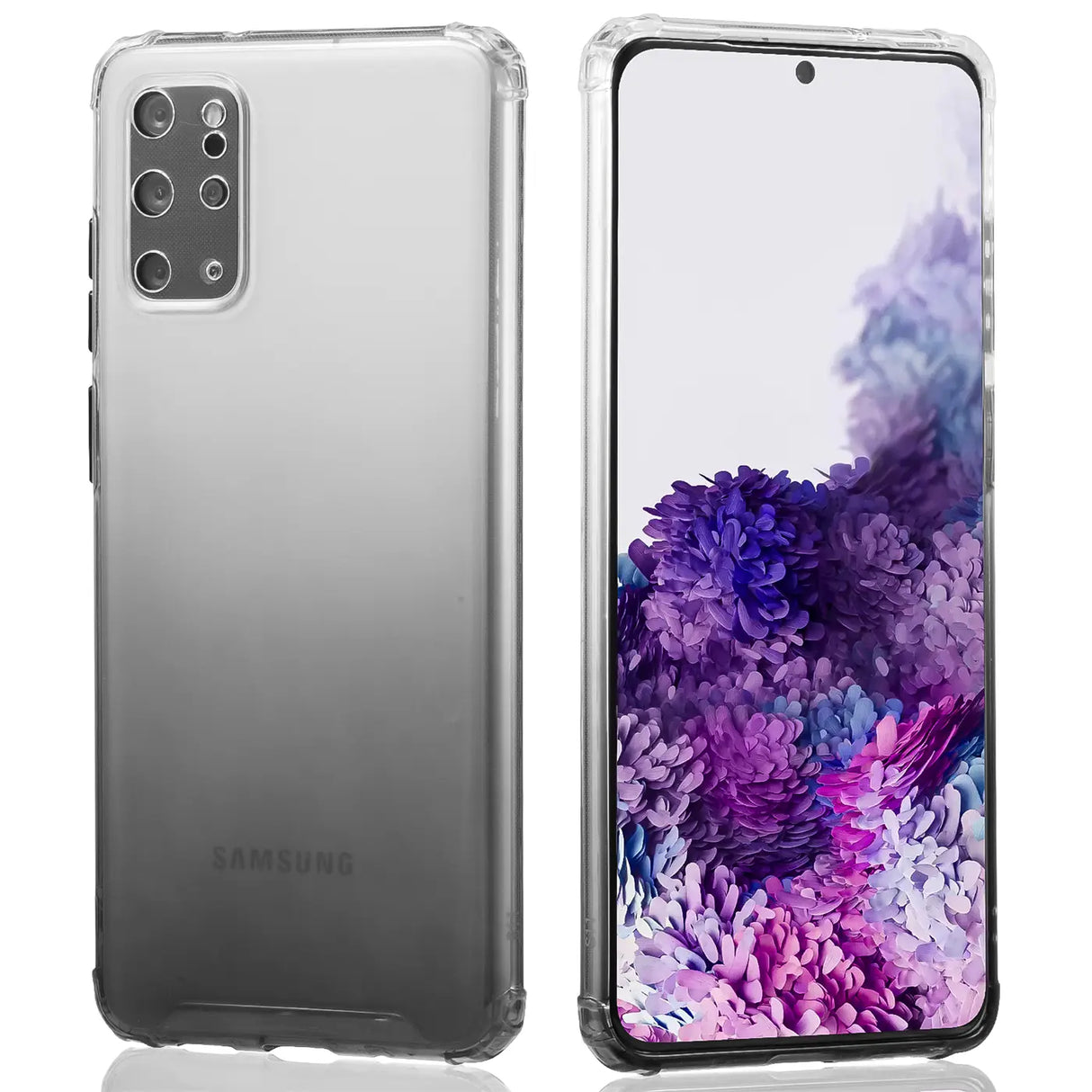 Schlanke und stoßfeste Gradient Handyhülle für Samsung Galaxy S20 Plus in Schwarz