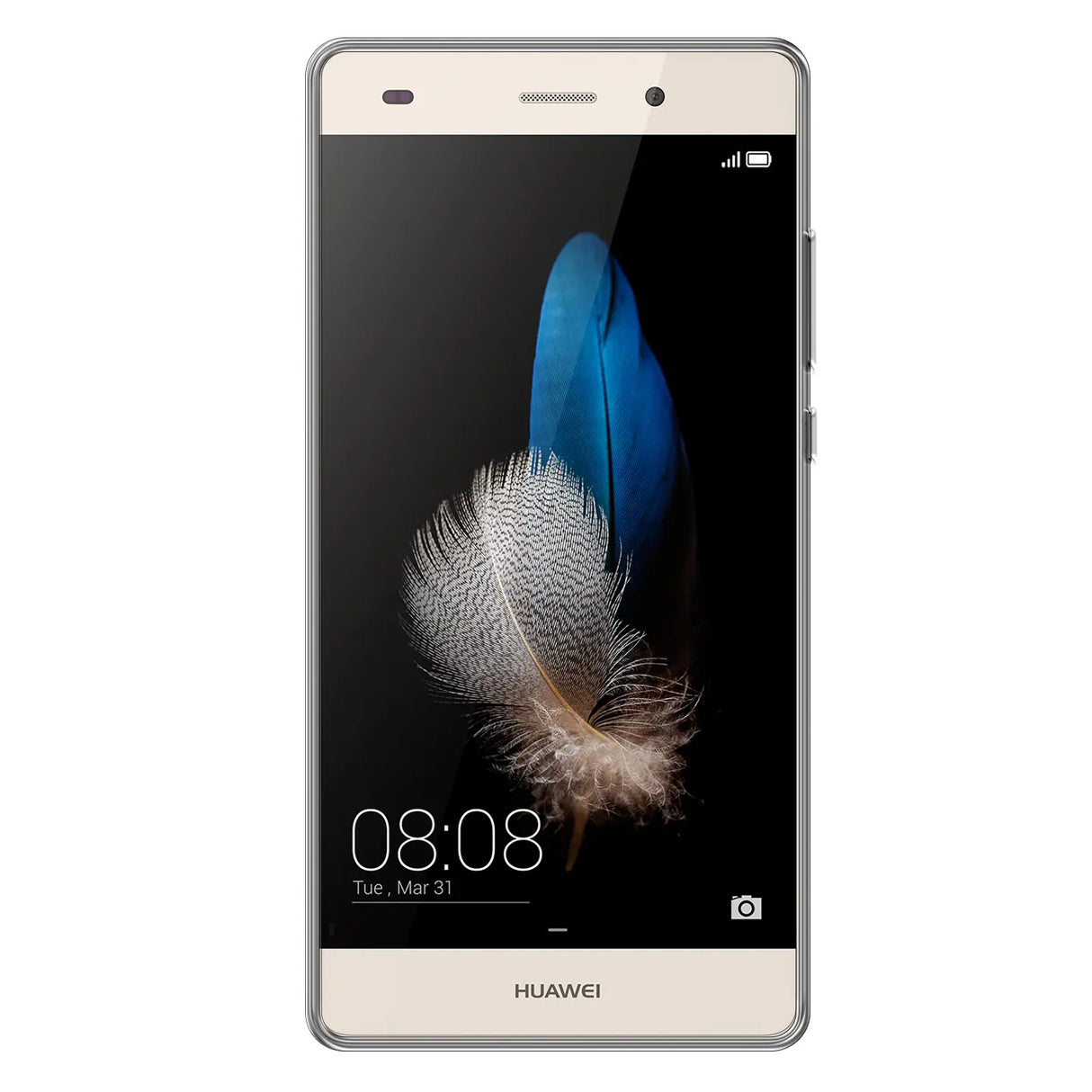 Durchsichtige Handyhülle für Huawei P8 Lite mit Anti-Vergilbung