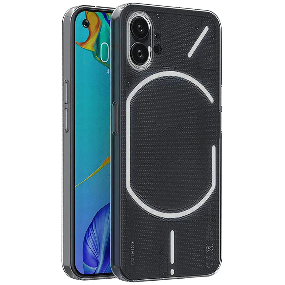 Durchsichtige Handyhülle für Nothing Phone 1 mit Anti-Vergilbung