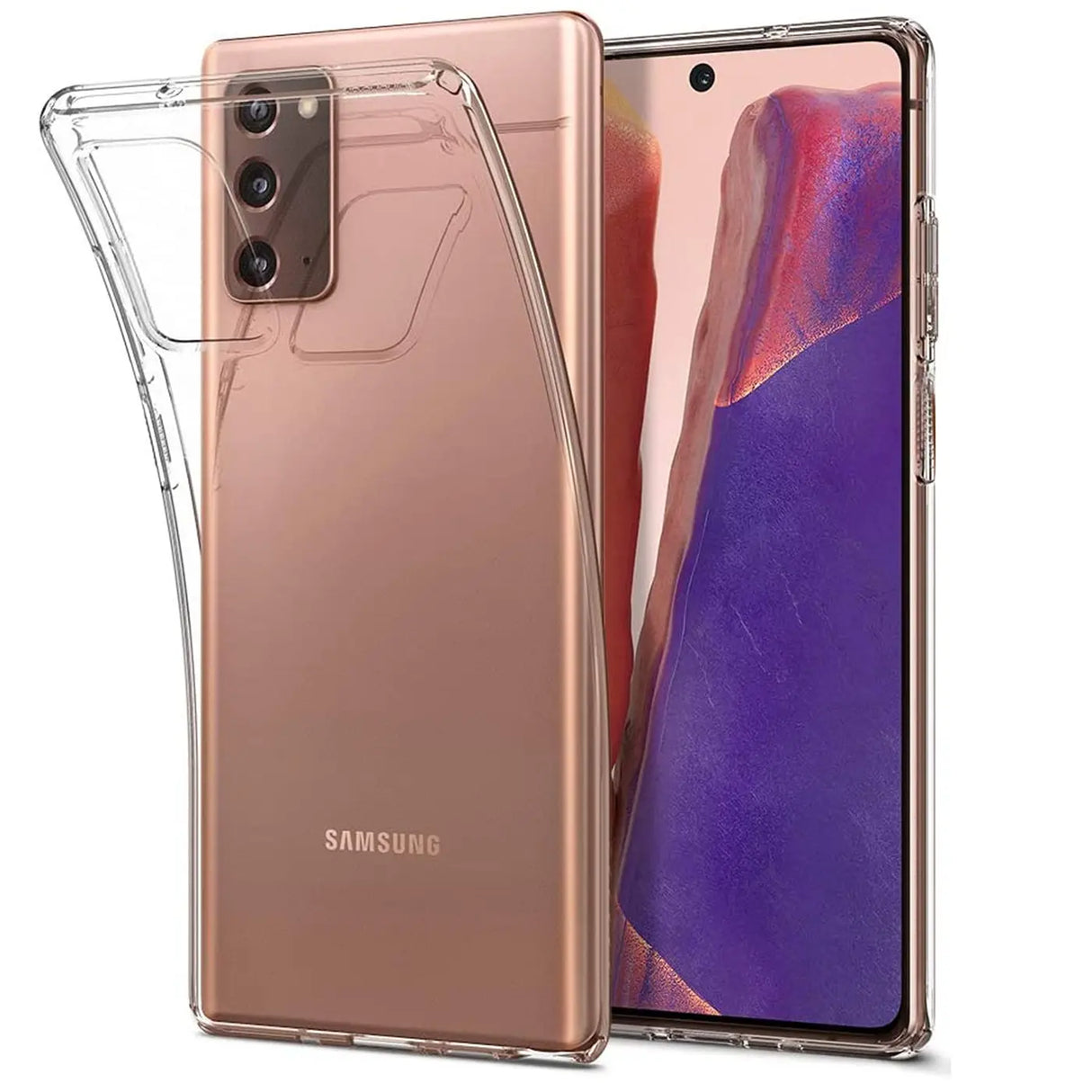 Durchsichtige Handyhülle für Samsung Galaxy Note 20 mit Anti-Vergilbung