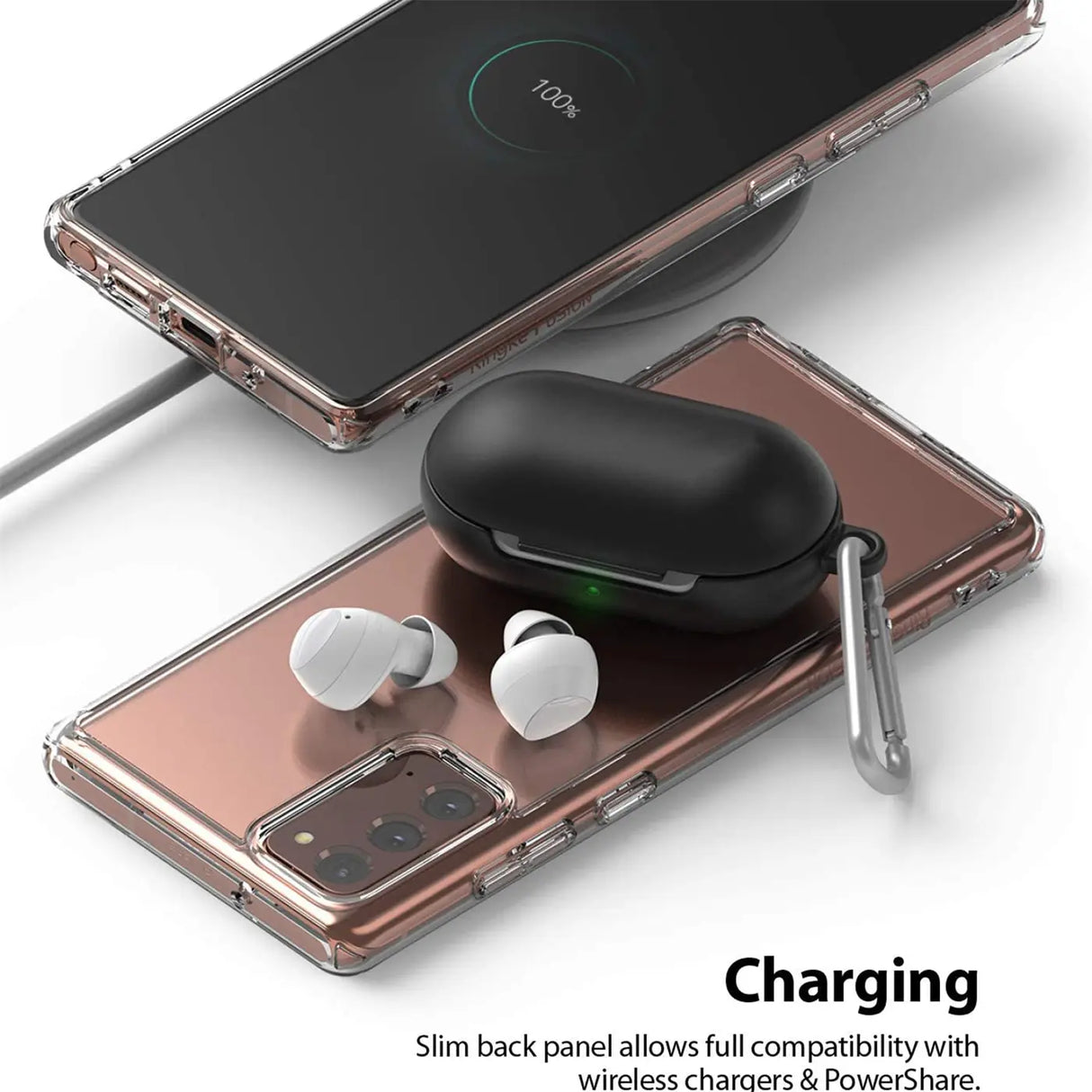 Durchsichtige Handyhülle für Samsung Galaxy Note 20 mit Anti-Vergilbung