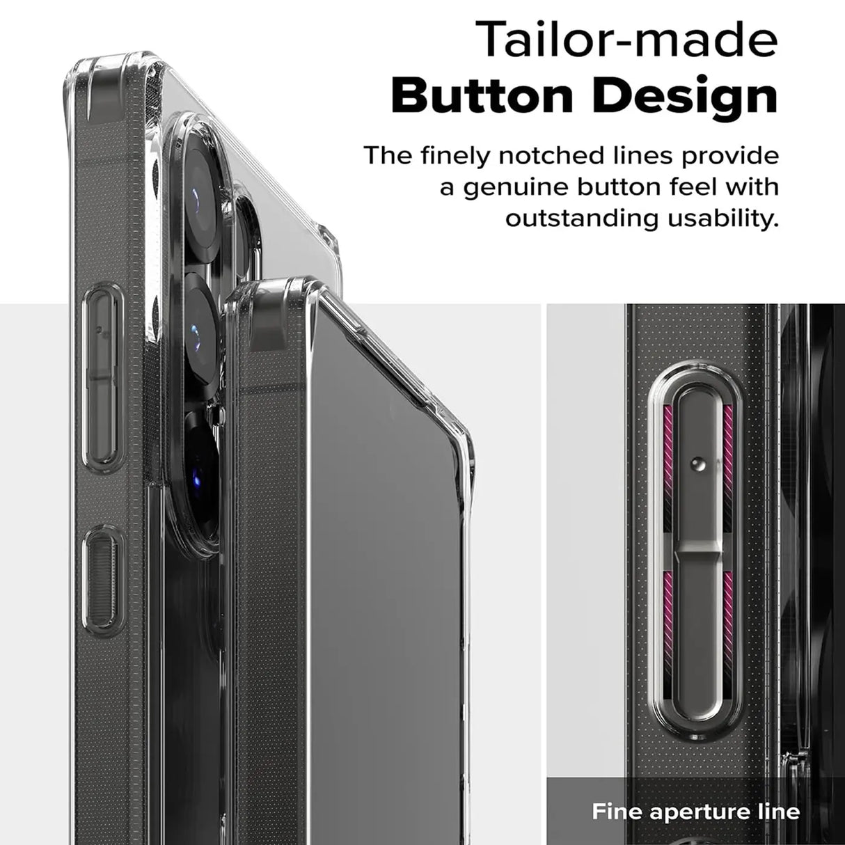 Durchsichtige Handyhülle für Samsung Galaxy S25 Ultra mit Anti-Vergilbung