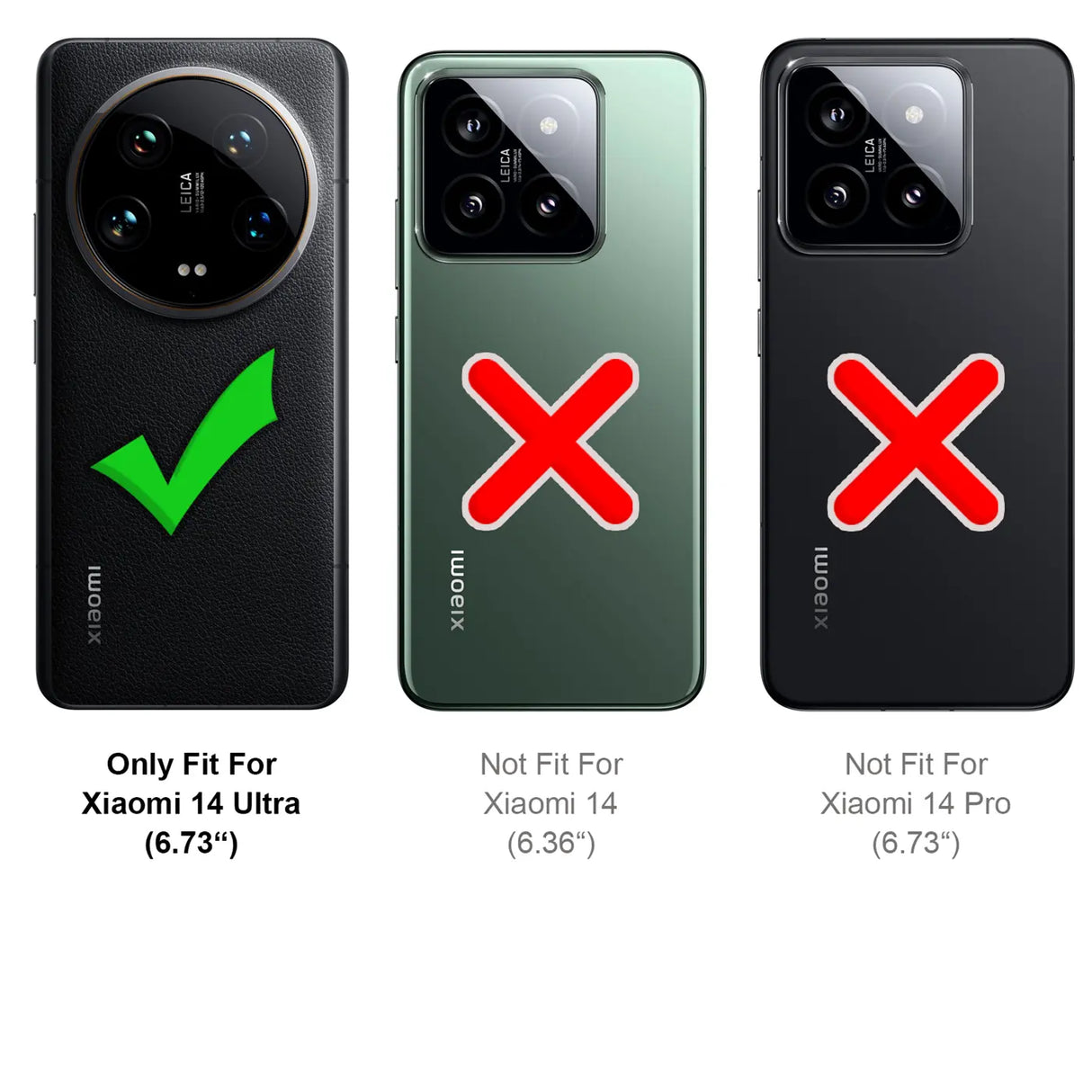 Durchsichtige Handyhülle für Xiaomi 14 Ultra mit Anti-Vergilbung