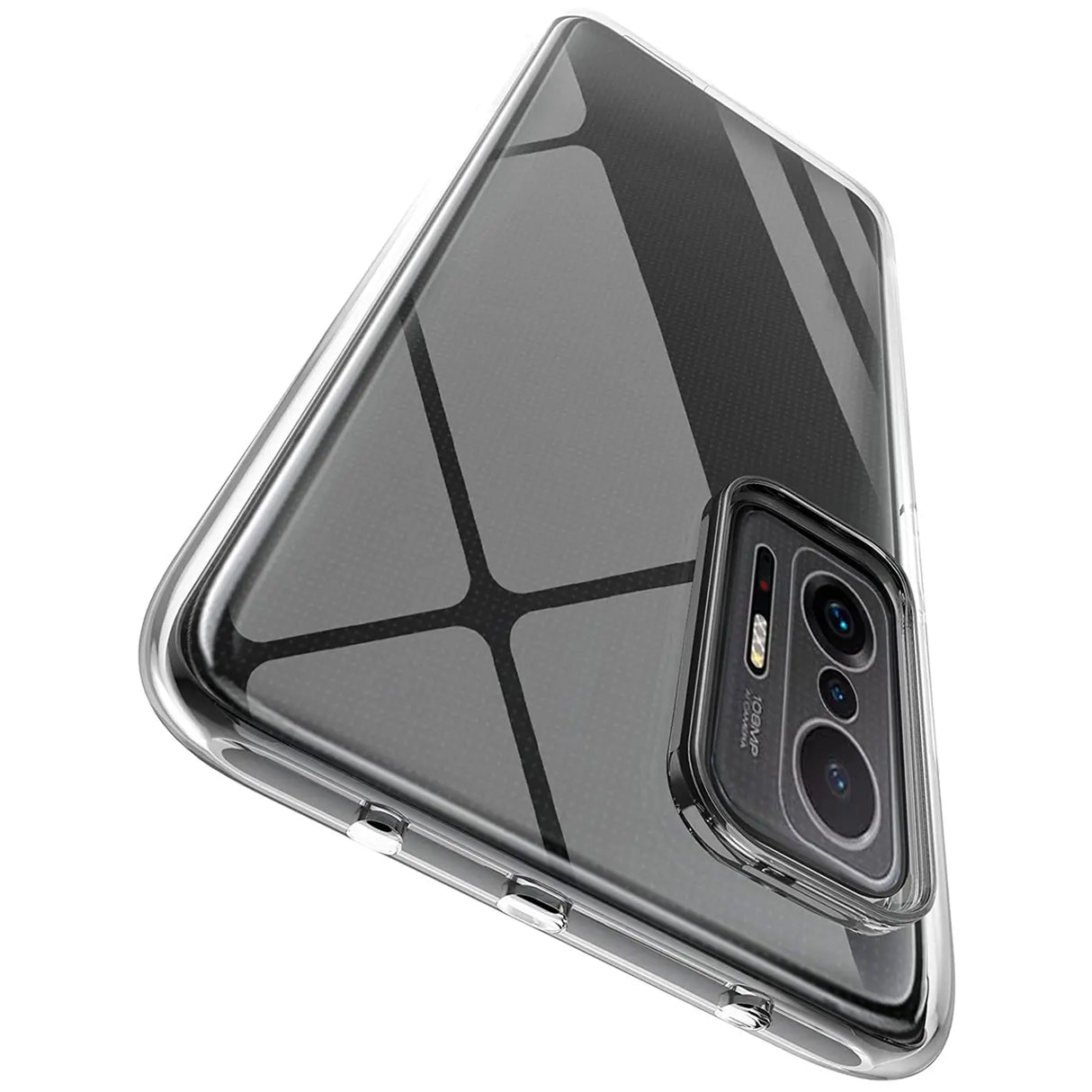 Durchsichtige Handyhülle für Xiaomi Mi 11T / Mi 11T Pro mit Anti-Vergilbung