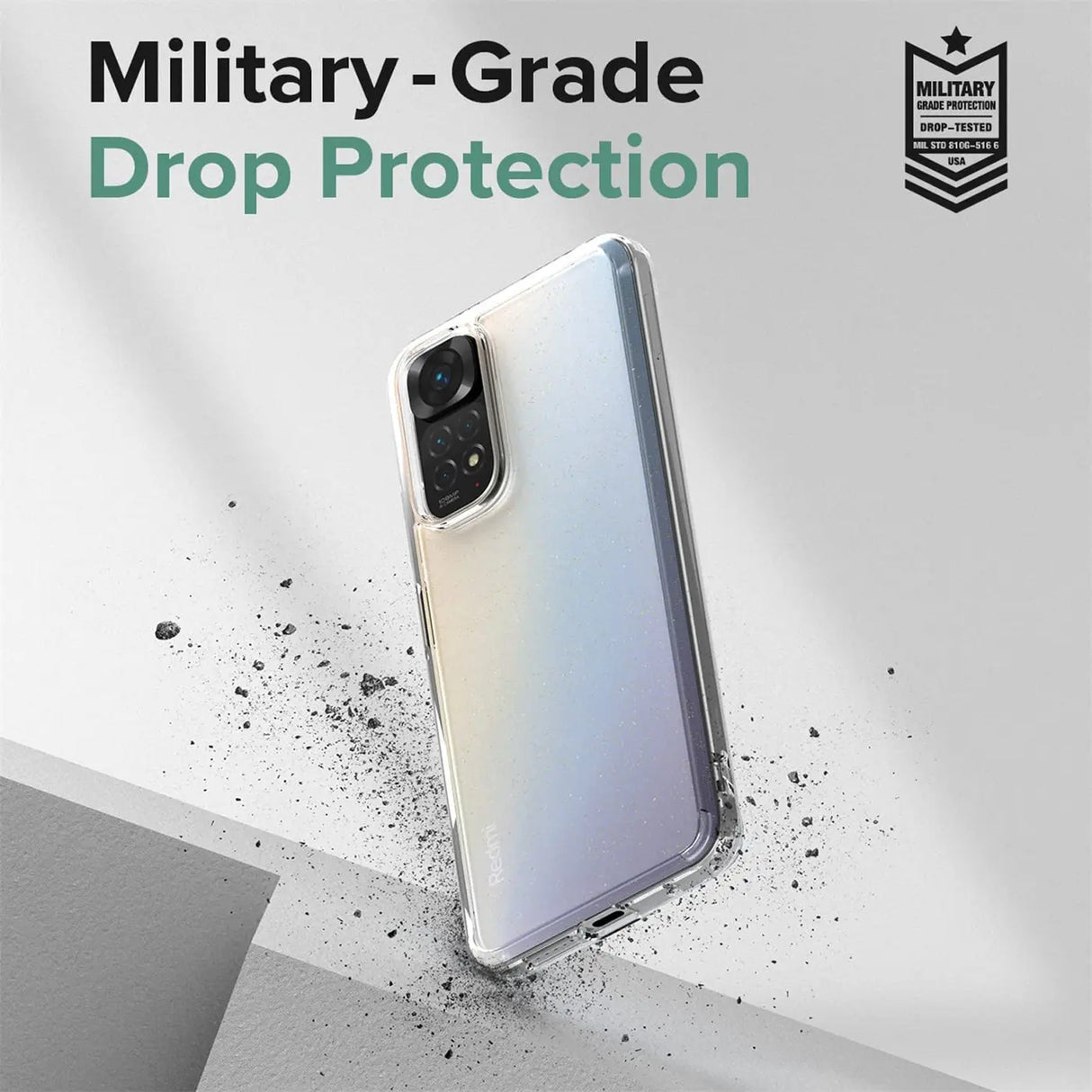 Durchsichtige Handyhülle für Xiaomi Redmi Note 11 / 11s mit Anti-Vergilbung