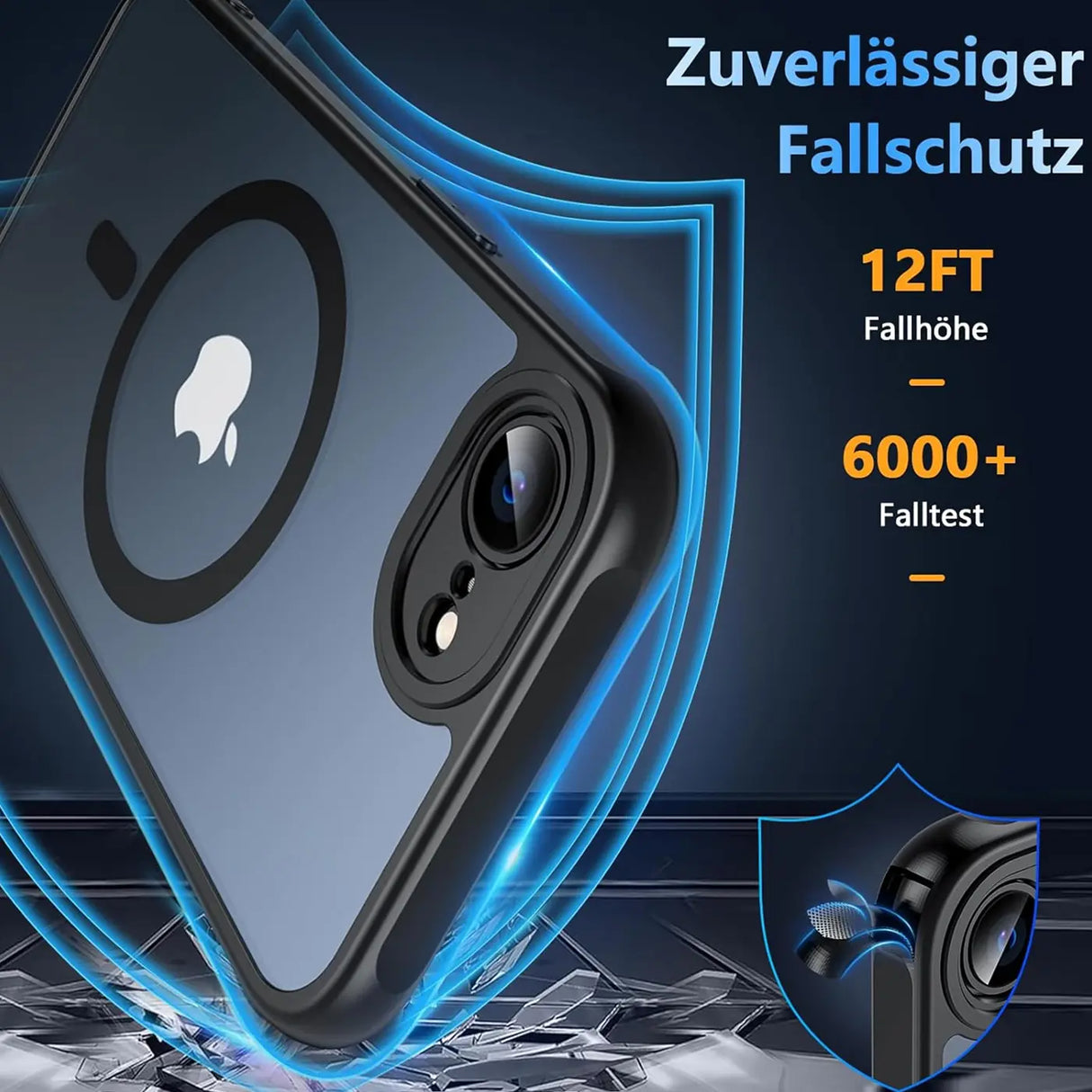 Apple iPhone 16e Hülle mit MagSafe, stoßfestem TPU-Material, erhöhter Kameraschutz und schlankem Design in verschiedenen Farben