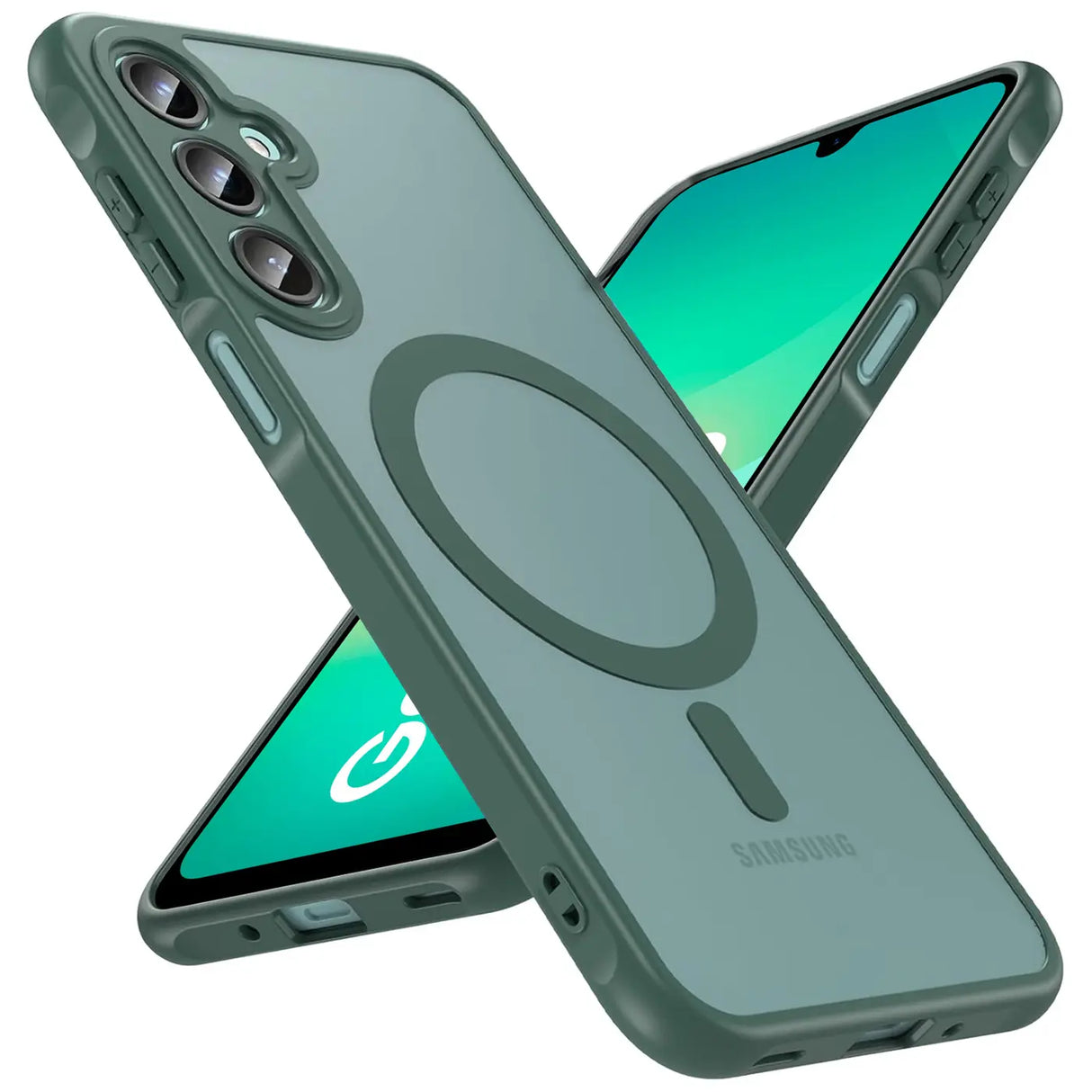 Samsung Galaxy A26 5G Hülle mit MagSafe, stoßfestem TPU-Material, erhöhter Kameraschutz und schlankem Design in verschiedenen Farben