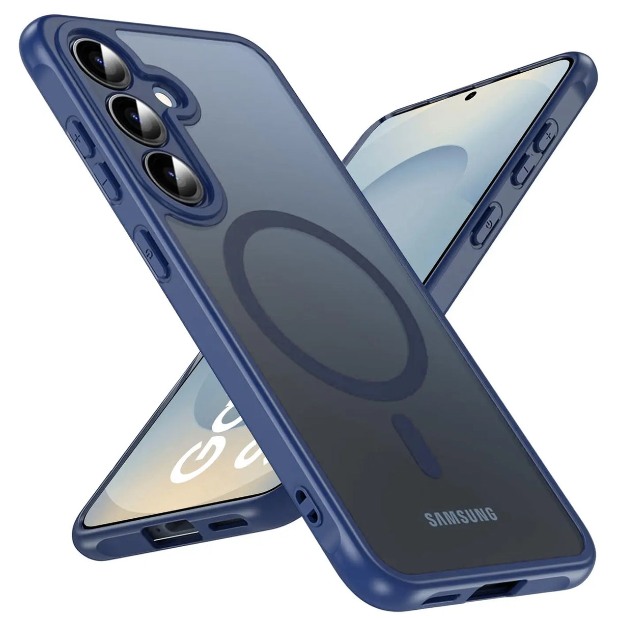 Samsung Galaxy S25 Hülle mit MagSafe, stoßfestem TPU-Material, erhöhter Kameraschutz und schlankem Design in verschiedenen Farben