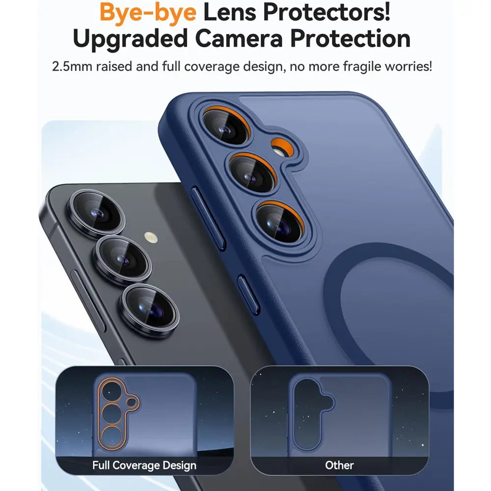 Samsung Galaxy Z Flip 7 Hülle mit MagSafe, stoßfestem TPU-Material, erhöhter Kameraschutz und schlankem Design in verschiedenen Farben