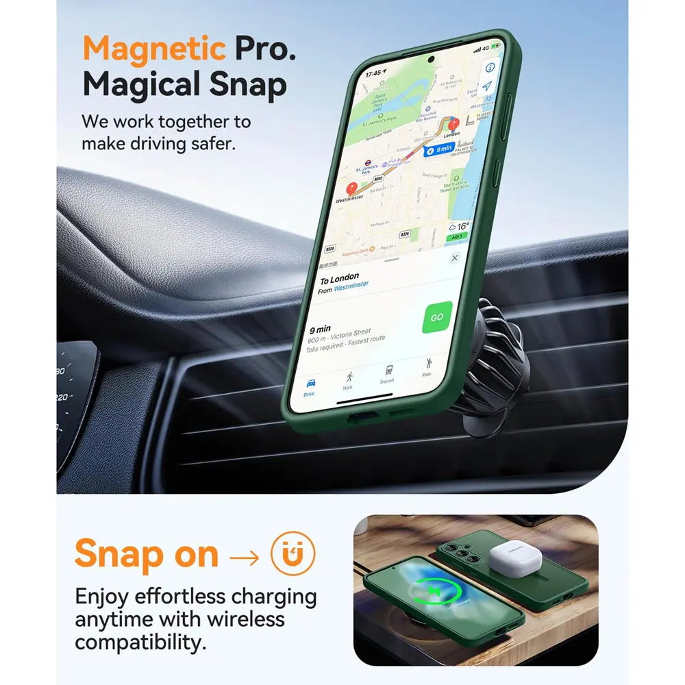 Samsung Galaxy Z Flip 7 Hülle mit MagSafe, stoßfestem TPU-Material, erhöhter Kameraschutz und schlankem Design in verschiedenen Farben