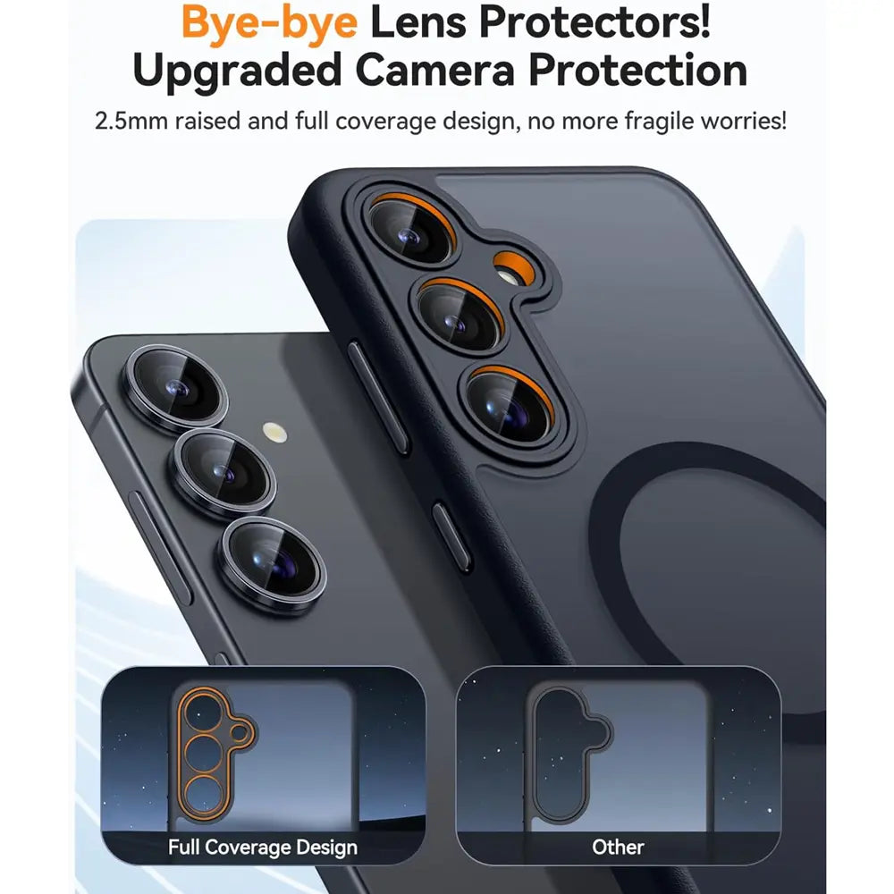 Samsung Galaxy Z Flip 7 Hülle mit MagSafe, stoßfestem TPU-Material, erhöhter Kameraschutz und schlankem Design in verschiedenen Farben