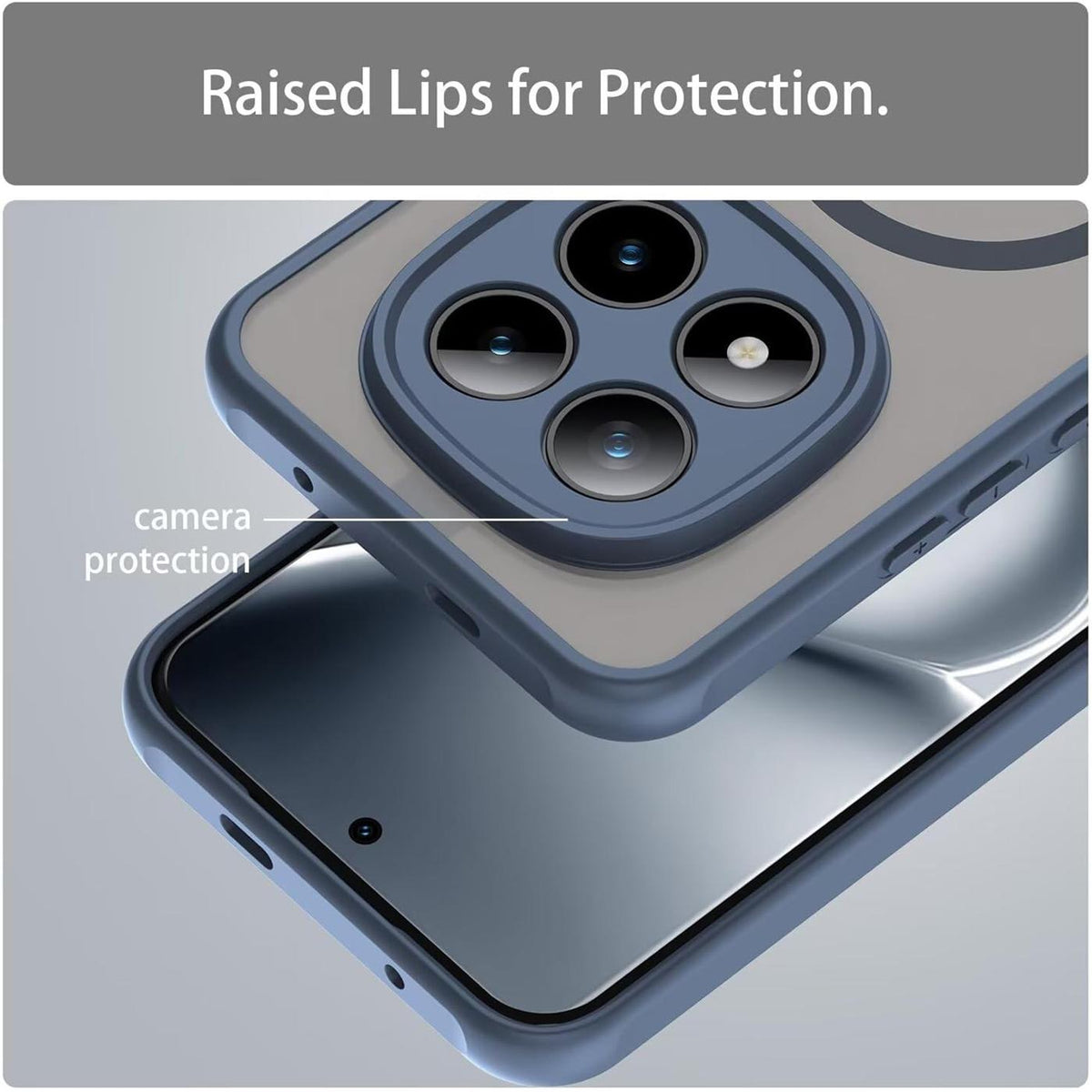 Xiaomi Redmi Note 15 5G - MagSafe Hülle mit Kameraschutz